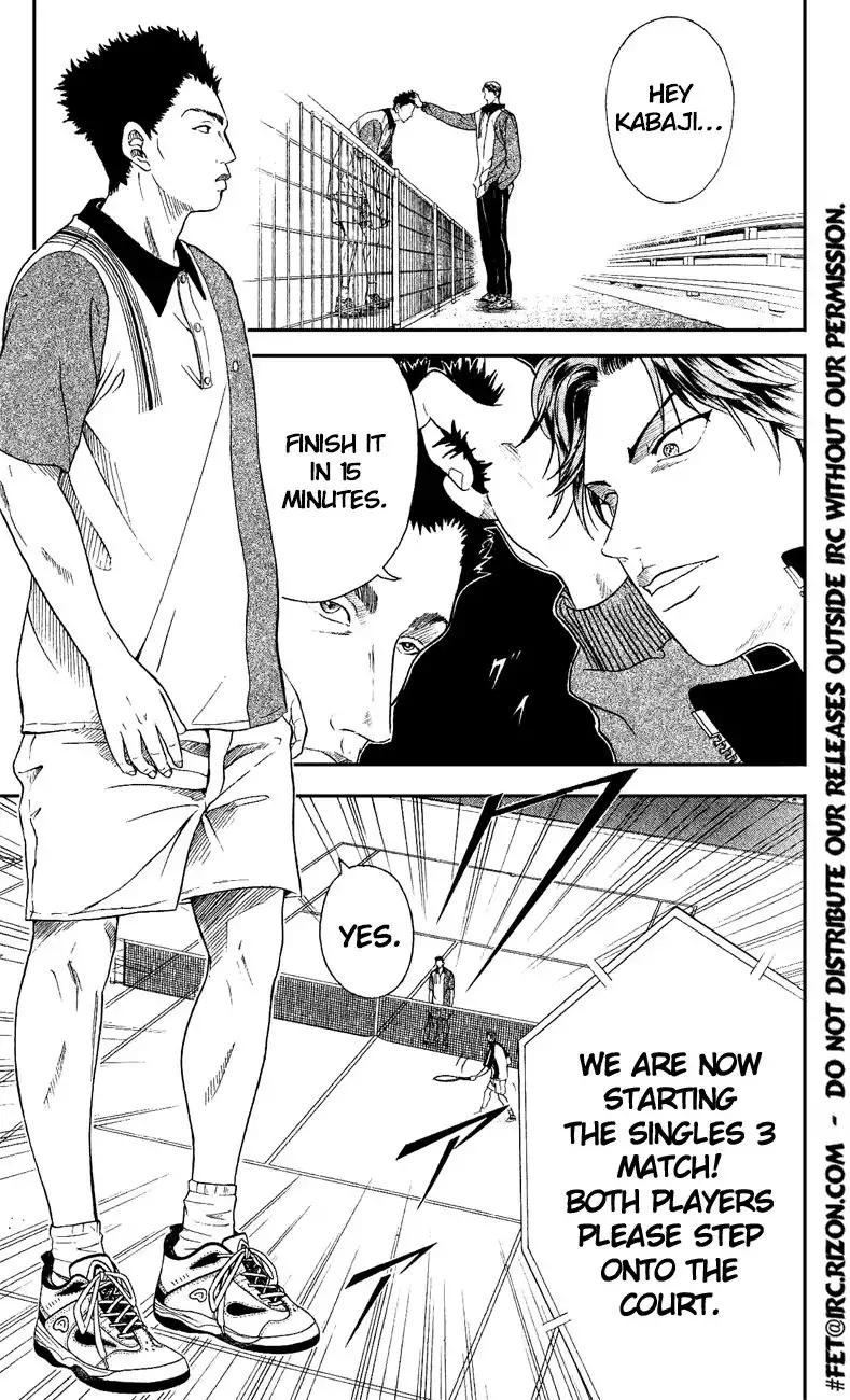 Prince of Tennis Chapter 135 3